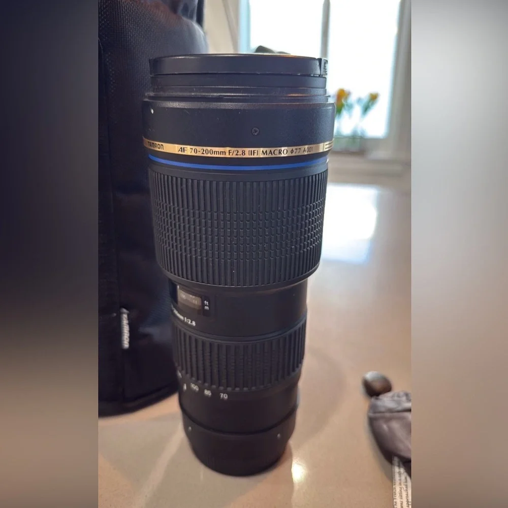 TAMRON Black Camera Lens